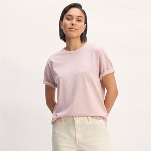 Everlane The Boyfriend Tee in Essential Cotton